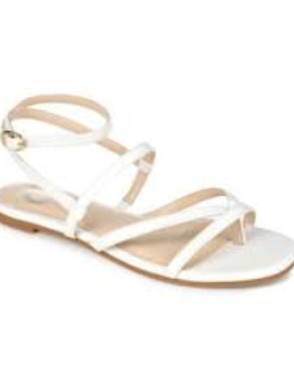 NWOT Journee Collection Serissa Multi Strap Flat Sandals